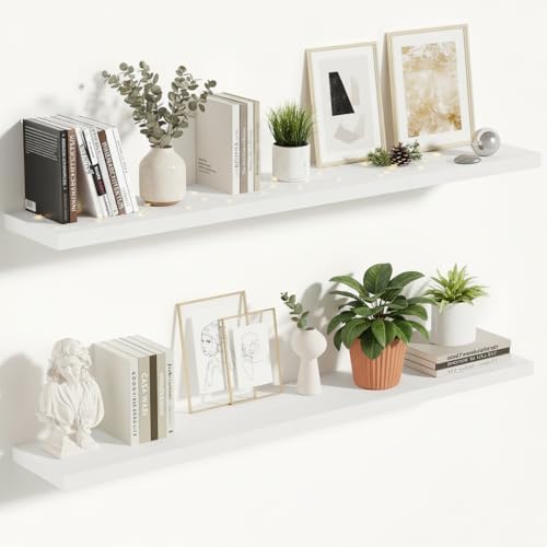 Vivelove 10 Inch Deep Floating Shelves by VIVELOVE