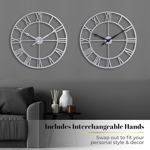 CLXEAST Large 30 Inch Wall Clock - Image 3