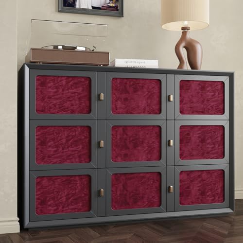 CRE8TIVE Red Crinkle Crushed Velvet Felt Drawer Liner Self Adhesive Velvet - Image 6