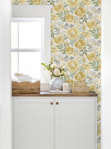 Orainege Peel and Stick Wallpaper Floral Wallpaper - Image 3