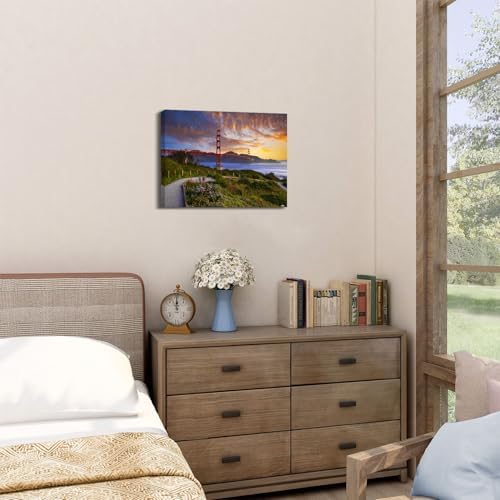 Golden Gate Bridge Canvas Wall Art - Image 2