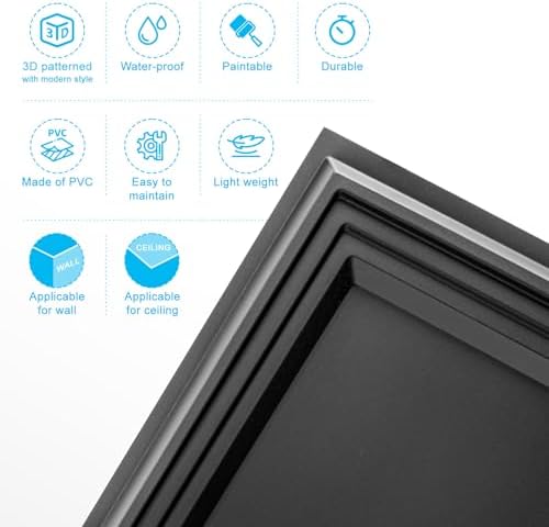Art3d 33-Pack Accent 3D Textured Wall Panels, 11.8 x 11.8 in - Image 5