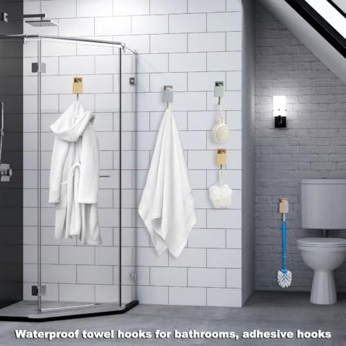 4Pcs Cute Self Adhesive Wall Hooks - Image 5