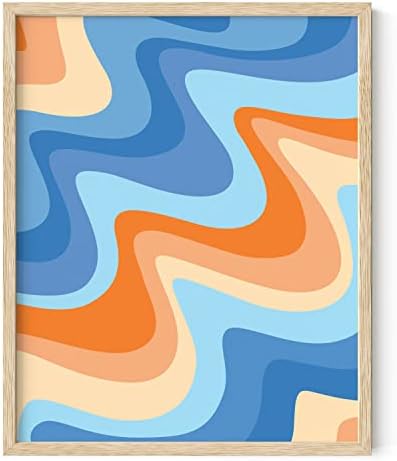 HAUS AND HUES Abstract Beach Wall Art by HausandHuesArtPrints