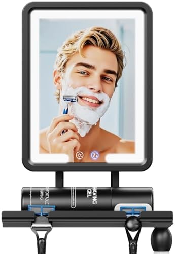Heated Shower Mirror Fogless for Shaving by Unknown