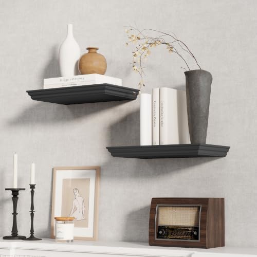 Fun Memories Floating Shelves, 16 Inch Long, 9.3 Inch Deep, 2 Pack - Image 2