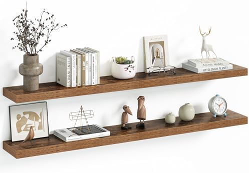 Vivelove 48 Inch Floating Shelves Wall Mounted by VIVELOVE