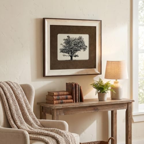 razliubit Vintage Tree Wall Art, Framed Rustic Canvas Print, 10x12 Inch - Image 6