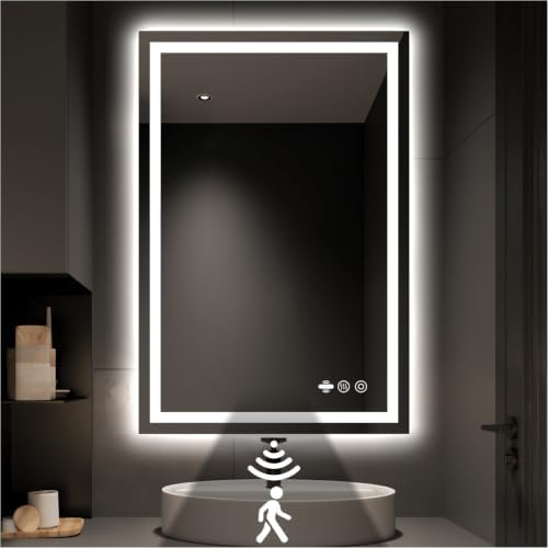 24" x 36" LED Lighted Bathroom Mirror by nolsia
