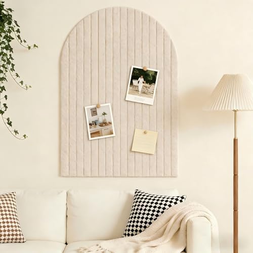 Large Arched Felt Bulletin Board, Sized 36" x 24" - Image 5