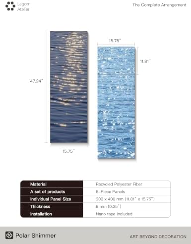 Acoustic Panels for Walls, Art Panels, Sound Absorbing, 12 x 16 In - Image 6