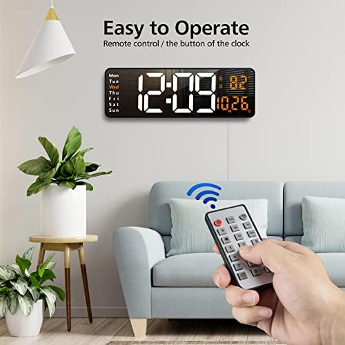 Zgrmbo 16" Large Digital Wall Clock - Image 3