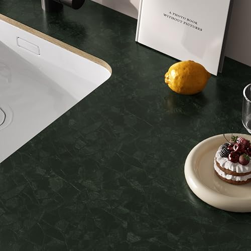 Dark Green Peel and Stick Wallpaper Modern - Image 5