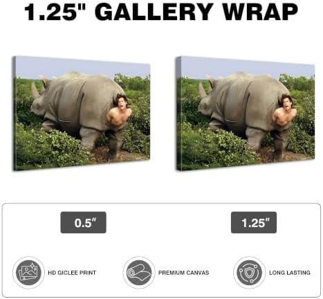 B.B.F MAKE Funny Comedy Movie Framed Canvas Wall Art - Image 2