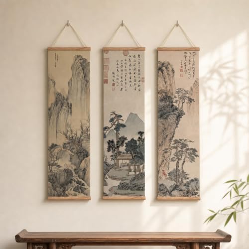 xinyuru Chinese Ancient Landscape Scroll Wall Art Poster - Image 5
