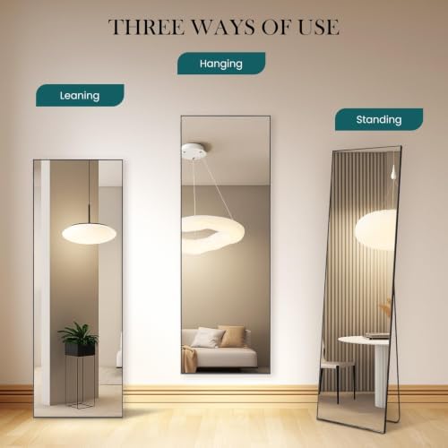 DUMOS 59"x16" Full Length Mirror, Full Body Mirror - Image 6