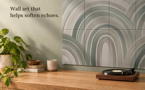 Acoustic Wall Art Panels, 47.2 x 31.5 in, Arc Calm - Image 4