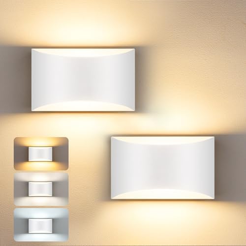 MATAMEYE Modern LED Wall Sconce Set of 2 by MATAMEYE