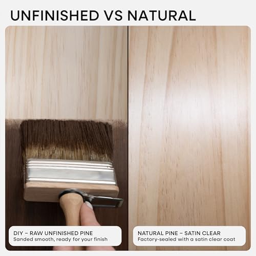 Homeforia 30 Inch DIY Floating Shelves, High-End Solid Pine Wood - Image 7