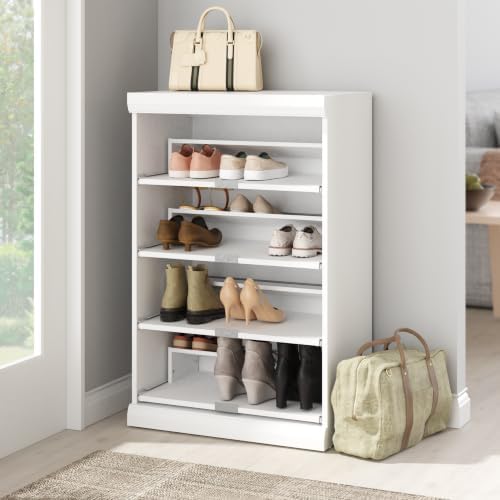 ClosetMaid Mosaics 4 Pull-Out Shoe Storage Unit, Holds Up to 24 Pairs of Shoes - Image 2