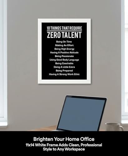 10 Things That Require Zero Talent Wall Art - Image 6