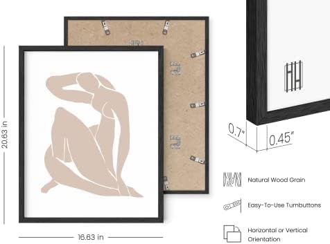HAUS AND HUES Boho Frame Wall Art - Image 3