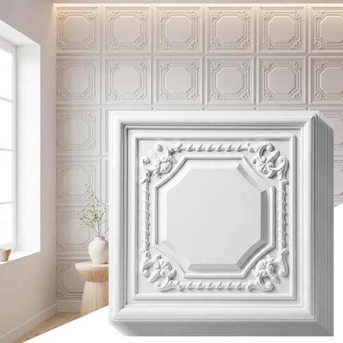 RattanView 33 Pack PVC 3D Wall Panels by RattanView