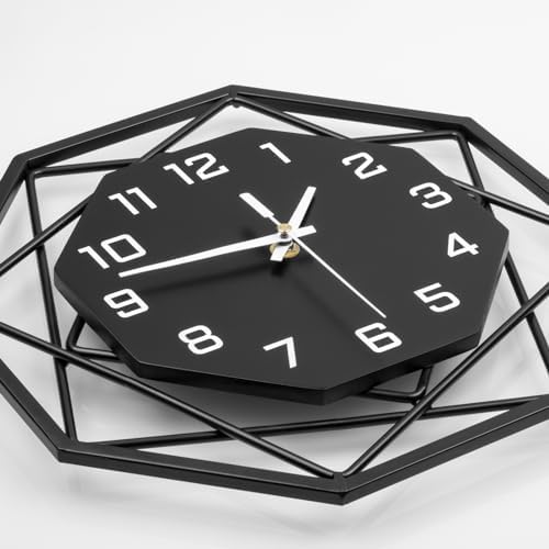 Large Wall Clock for Living Room Decor 16inch Silent Modern Clock - Image 6