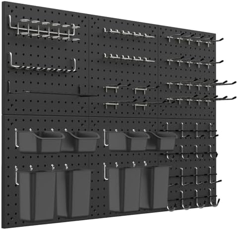 Peg Board Kit, Includes Pegboard and Accessories, by Daanxw