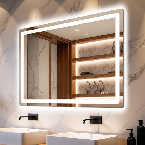 Delma 30x40 LED Bathroom Vanity Mirror by Delma
