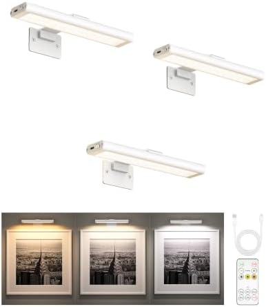 EZVALO Picture Light for Wall, Rechargeable 2400mAh Lights Wireless by EZVALO
