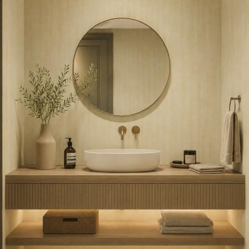 50Pcs 3D Faux Stone Wall Panels 23.6"X11.8" Beige Textured Tiles Peel and Stick - Image 3