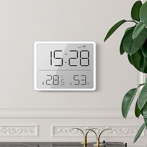 XROLAND Digital Wall Clock Digital Wall Clock Large Display, Date & Temperature - Image 3