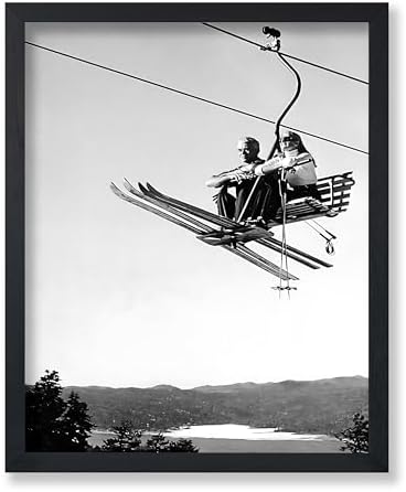Poster Master Vintage Ski Lift Print by PosterMaster