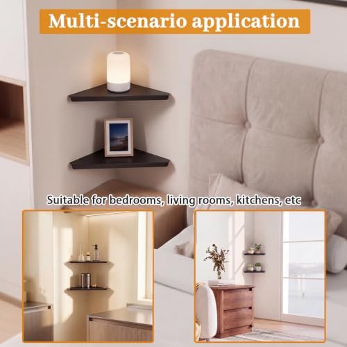 Small Corner Floating Shelf Wall Mounted - Image 3