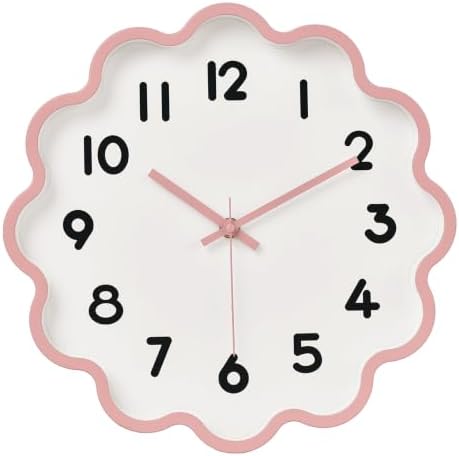 HZDHCLH Wall Clocks Battery Operated 12 Inch Cloud Shaped Wall Clock Silent Non by HZDHCLH