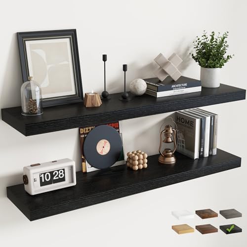 48 Inch Floating Shelves for Wall by Marsmiles