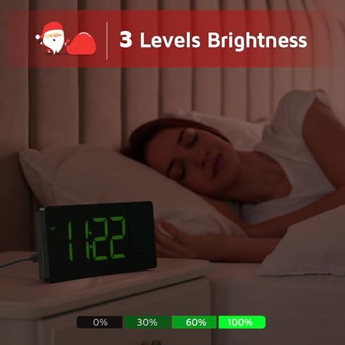 GOLOZA Projection Alarm Clock, Digital Clock - Image 3