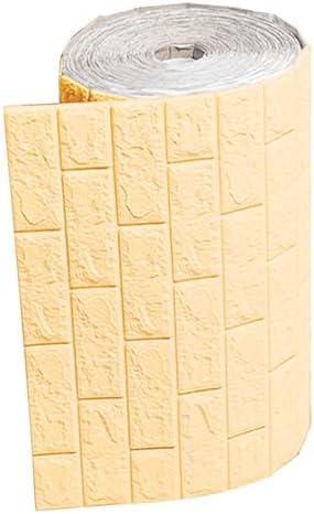 Waterproof Wall Panels 27.5" x 118" Faux Brick Wallpaper Peel and Stick Art by homeemoh