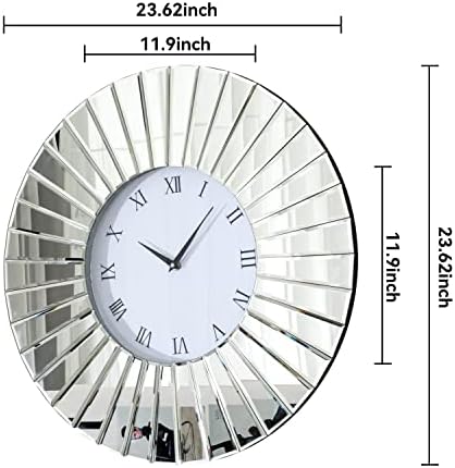 SHYFOY Mirrored Wall Clock - Image 4