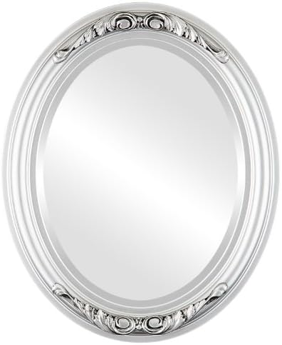 OVALCREST Oval Beveled Wall Mirror by OVALCREST