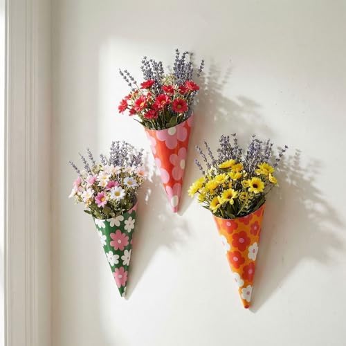 AIM & GGKK Floral Wall Vases - Image 3