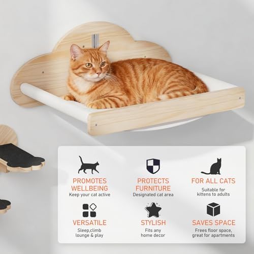 XiaZ Cat Wall Hammock Mounted Bed - Image 5