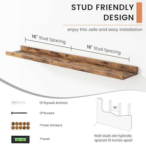 FLYJOE Floating Picture Ledge Shelves - Image 5
