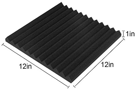 Burdurry 50 Pack Acoustic Panels, Wedge Soundproof Studio Foam - Image 3
