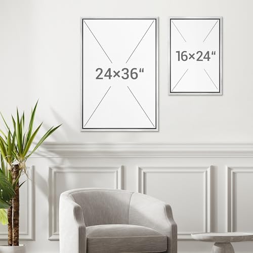 MUDECOR Framed Canvas Print Wall Art Wildflower Art Print, Floral Botanical - Image 6