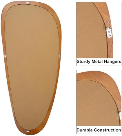 Full Length Irregular Wall Mirror - Image 4