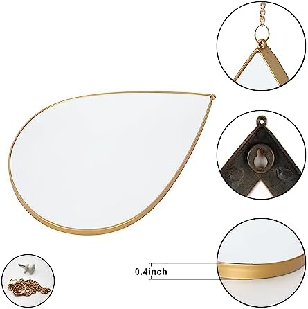 DECANIT Decorative Wall Mirrors Set of 3, Bedroom & Entryway – Modern Farmhouse - Image 6
