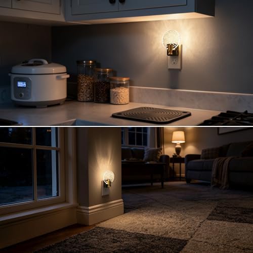DORESshop LED Night Light, Decorative Bubble Night Light Plug Into Wall - Image 6