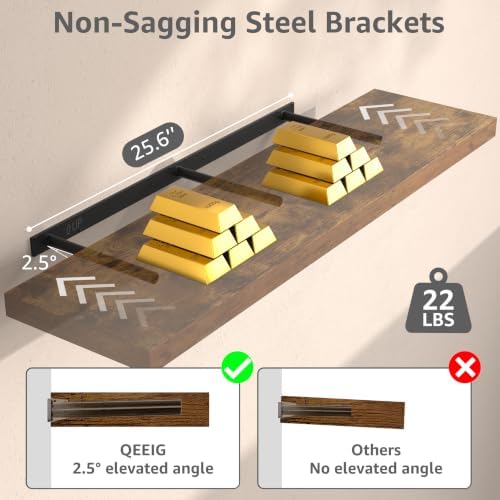 QEEIG 12" Deep Floating Shelves - Image 7